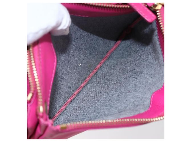 Céline Borsa a tracolla Trio Celine in pelle piccola Rosa - vista 5