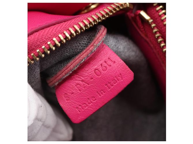 Céline Borsa a tracolla Trio Celine in pelle piccola Rosa - vista 7