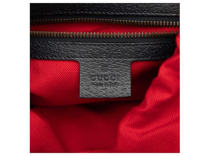 Gucci GG Wollrucksack Rot Marineblau - Ansicht 5