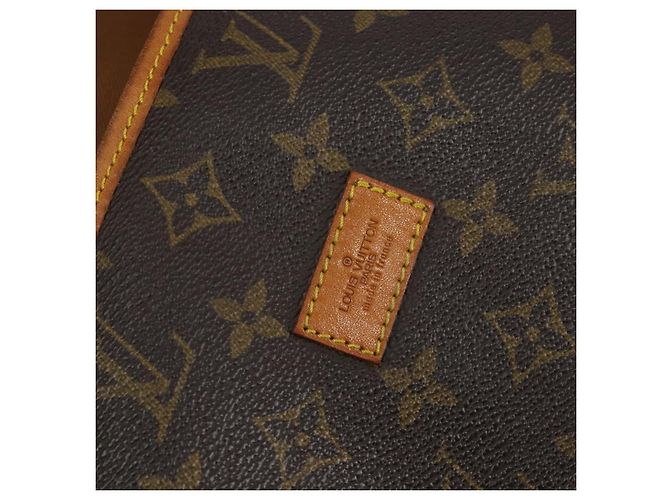 Louis Vuitton Saumur Monogram Canvas 30 Marrone - vista 7