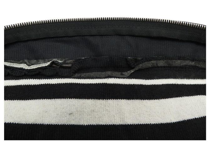 Hermès HERMES WENDENDE SCHWARZE LAMMFELLJACKE & SCHWARZER STOFF GRÖSSE 50 M - Ansicht 21