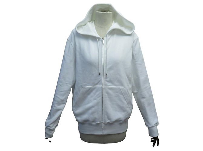 NEUER PULLI CHANEL P63299 HOODIE GRAFFITI COCO CAMBON M 50 Weiß - Ansicht 2