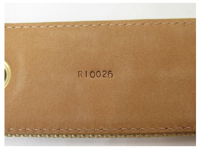 NEUER LOUIS VUITTON T80 AMARANTE CANVAS & LACKLEDER GÜRTEL - Ansicht 7