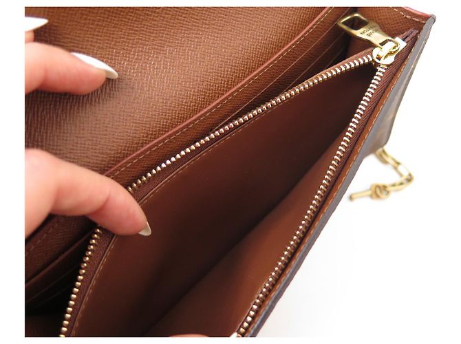 NUOVA BORSA CINTURA LOUIS VUITTON SLOCK PM MONOGRAMMA M44667 T85 Marrone - vista 11