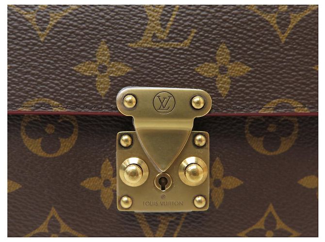 NUOVA BORSA CINTURA LOUIS VUITTON SLOCK PM MONOGRAMMA M44667 T85 Marrone - vista 6