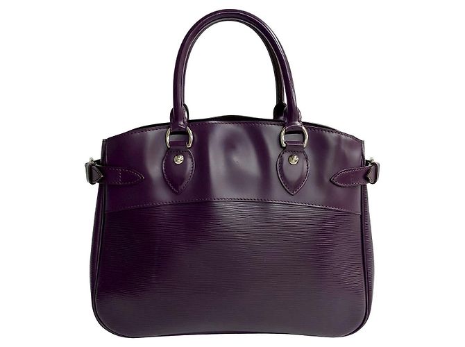 Borsa a mano Passy PM in pelle Epi Louis Vuitton Porpora - vista 2