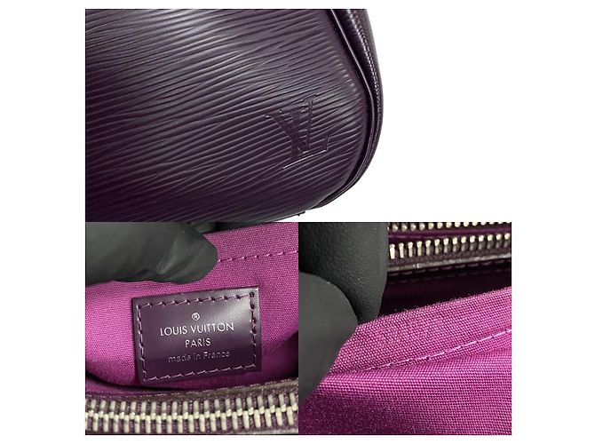 Borsa a mano Passy PM in pelle Epi Louis Vuitton Porpora - vista 4