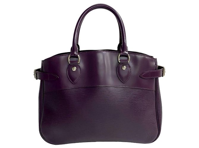 Borsa a mano Passy PM in pelle Epi Louis Vuitton Porpora - vista 5