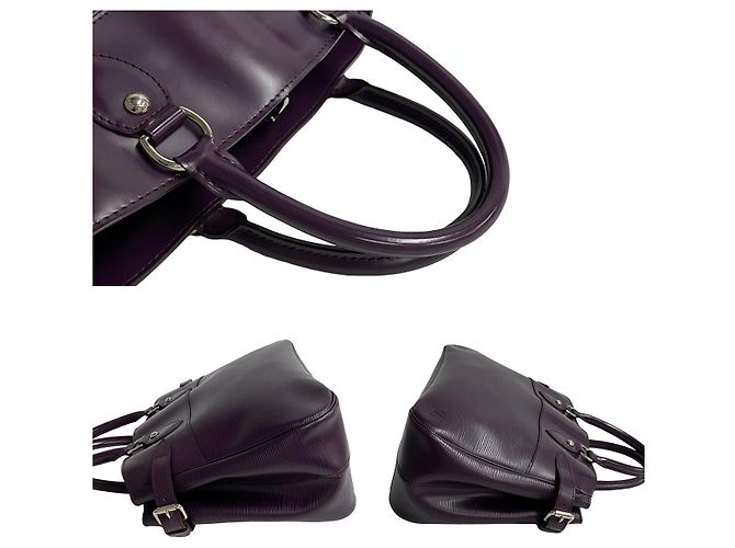 Borsa a mano Passy PM in pelle Epi Louis Vuitton Porpora - vista 6