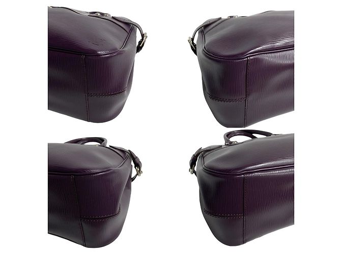 Borsa a mano Passy PM in pelle Epi Louis Vuitton Porpora - vista 8