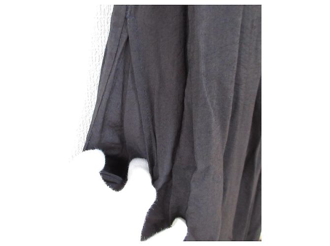 Autre Marque Normment Rayon Langes Kleid Schwarz - Ansicht 6