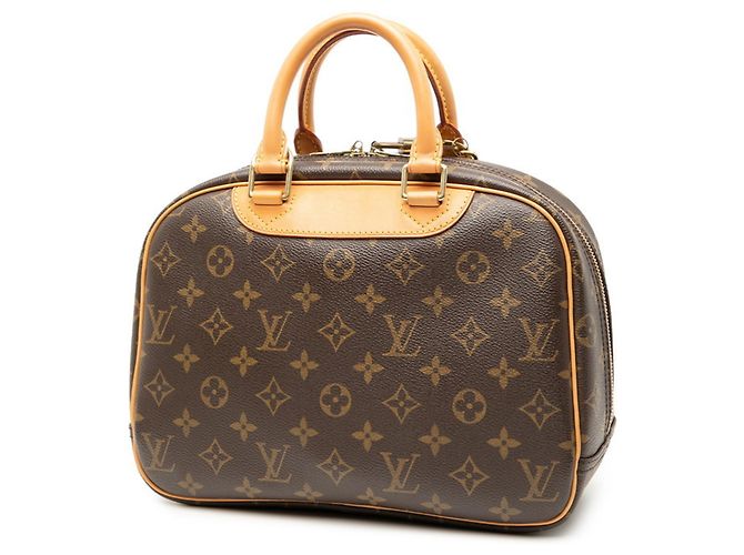 Borsa a mano Trouville Monogram Louis Vuitton Marrone - vista 2