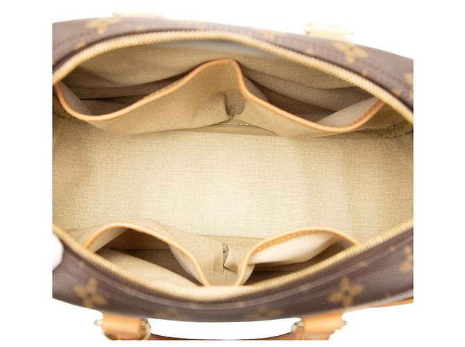 Borsa a mano Trouville Monogram Louis Vuitton Marrone - vista 4