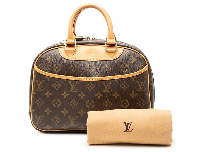 Borsa a mano Trouville Monogram Louis Vuitton Marrone - vista 7