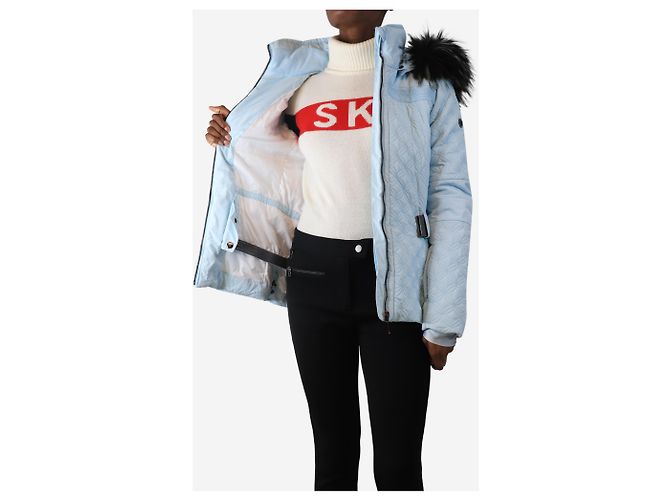Poivre Blanc Giacca da sci trapuntata Whisper blu - taglia L - vista 4