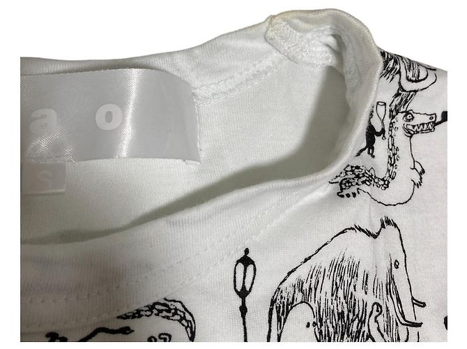 Autre Marque Camiseta SNORK COMME des GARCONS tao Blanco - vista 10