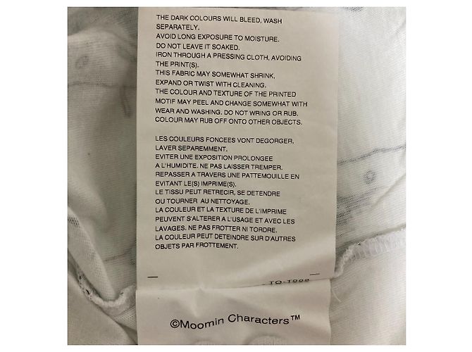 Autre Marque Camiseta SNORK COMME des GARCONS tao Blanco - vista 8