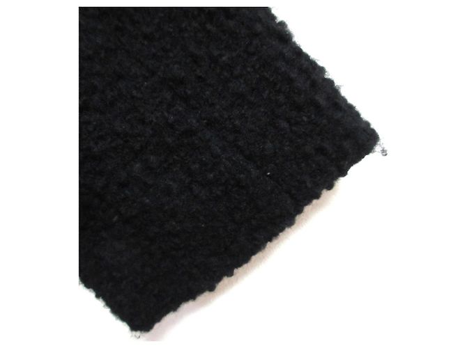 Autre Marque Abrigo de tweed de lana de visón FOXEY Negro - vista 16