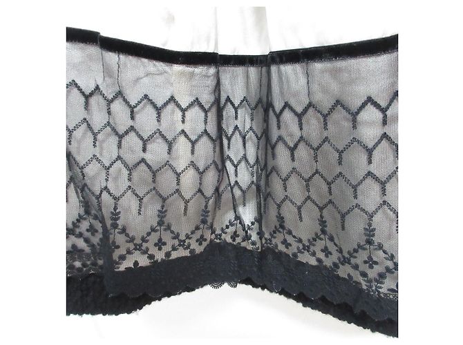 Autre Marque Abrigo de tweed de lana de visón FOXEY Negro - vista 8