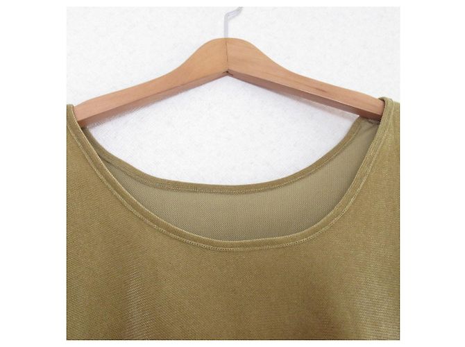 Autre Marque Camiseta 2 vías de terciopelo de malla JOURNAL STANDARD Amarillo - vista 3