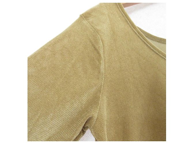 Autre Marque Camiseta 2 vías de terciopelo de malla JOURNAL STANDARD Amarillo - vista 4
