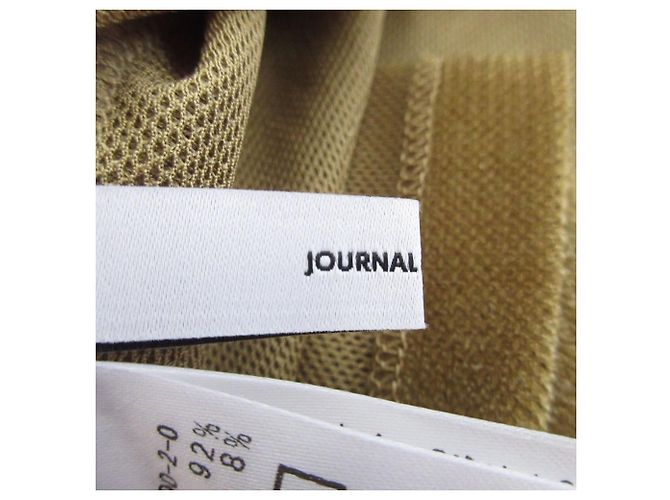 Autre Marque Camiseta 2 vías de terciopelo de malla JOURNAL STANDARD Amarillo - vista 7