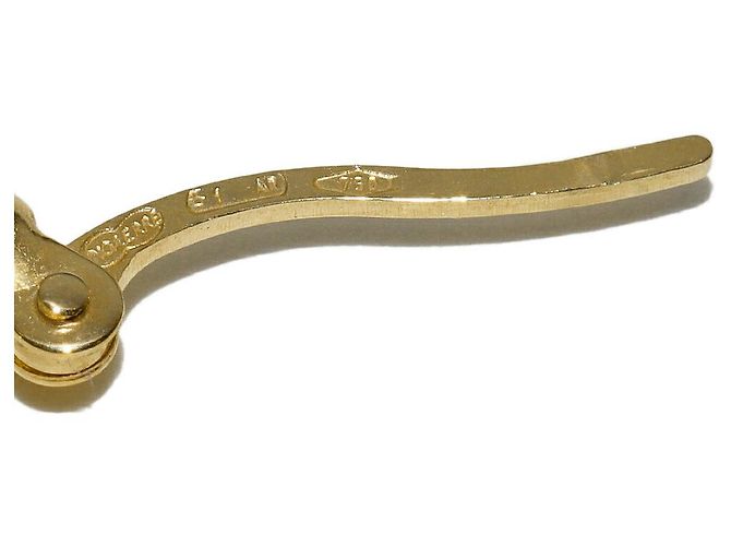 Autre Marque Orecchini a cerchio UNOAERRE in Au750 D'oro - vista 4
