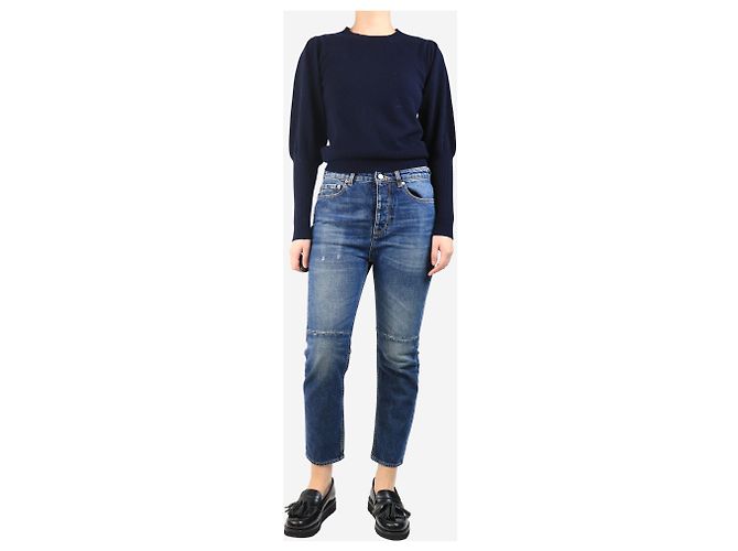 Golden Goose Blaue Low-Rise-Jeans - Größe UK 10 - Ansicht 2