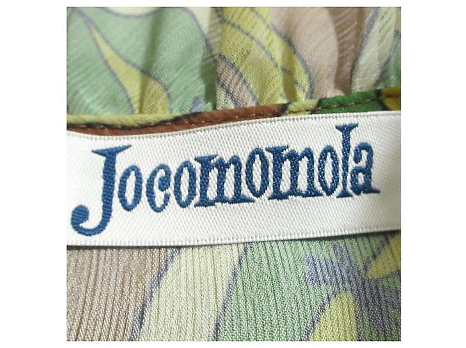 Autre Marque Jocomomola Hoja Grande Kleid Braun - Ansicht 7