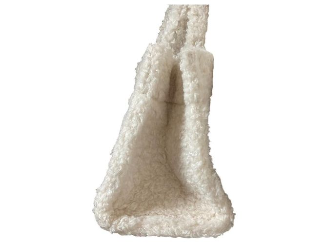 Autre Marque TSURU di MARIKO OIKAWA Borsa Bichon Boa Bianco - vista 2