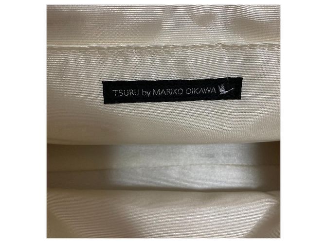 Autre Marque TSURU di MARIKO OIKAWA Borsa Bichon Boa Bianco - vista 6