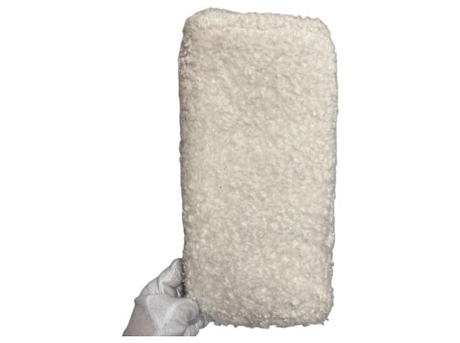 Autre Marque TSURU di MARIKO OIKAWA Borsa Bichon Boa Bianco - vista 8