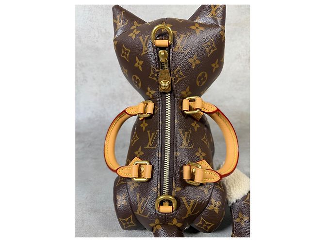 Borsa fox Louis Vuitton Marrone - vista 4