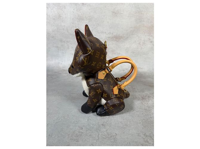 Borsa fox Louis Vuitton Marrone - vista 8