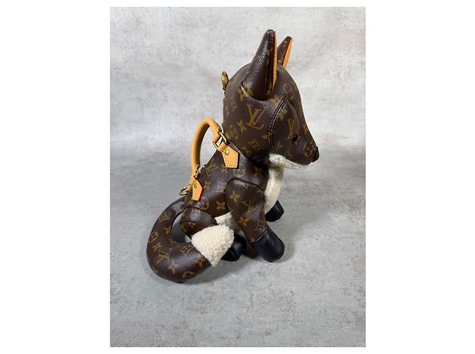 Borsa fox Louis Vuitton Marrone - vista 9