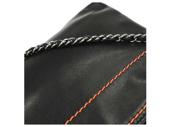 Pochette in pelle Lax di Chanel Nero - vista 6