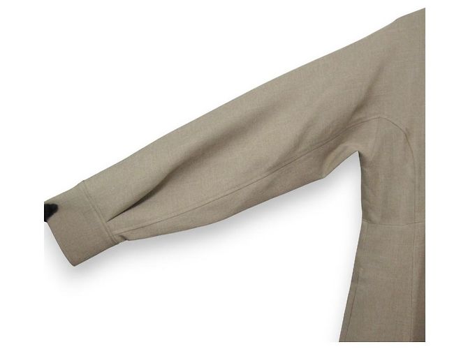 Autre Marque Vestido de Lana Íntimo Beige - vista 4