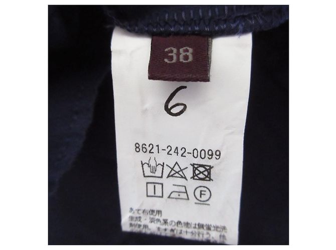 Autre Marque Camisa de algodón Beauty & Youth 6 ROKU Azul Azul marino - vista 11