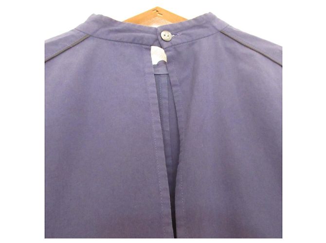 Autre Marque Camisa de algodón Beauty & Youth 6 ROKU Azul Azul marino - vista 3