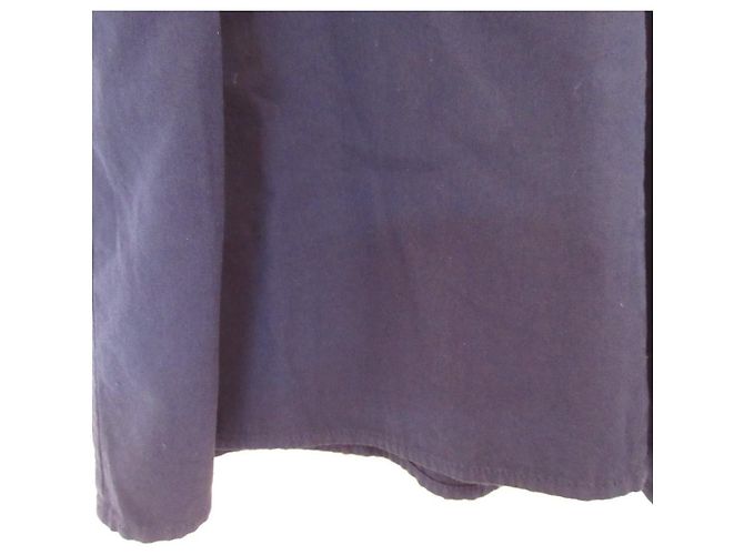 Autre Marque Camisa de algodón Beauty & Youth 6 ROKU Azul Azul marino - vista 8