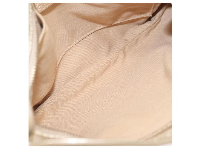 Bolso de Hombro Gancini de Cuero Salvatore Ferragamo Dorado - vista 5