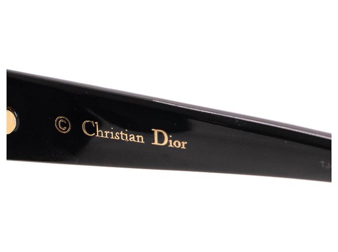 DIOR - Occhiali da sole LadyDiorStuds Dior in plastica nera Nero - vista 4