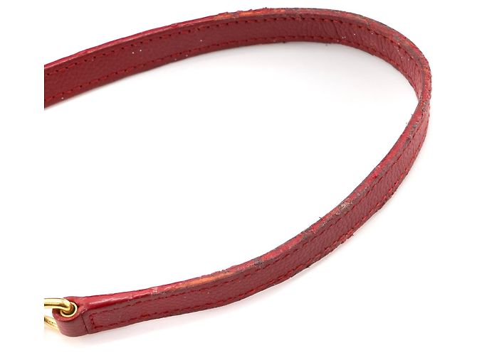 SAINT LAURENT - Borsa a Spalla Cassandre in Pelle Granata Rossa Rosso - vista 6
