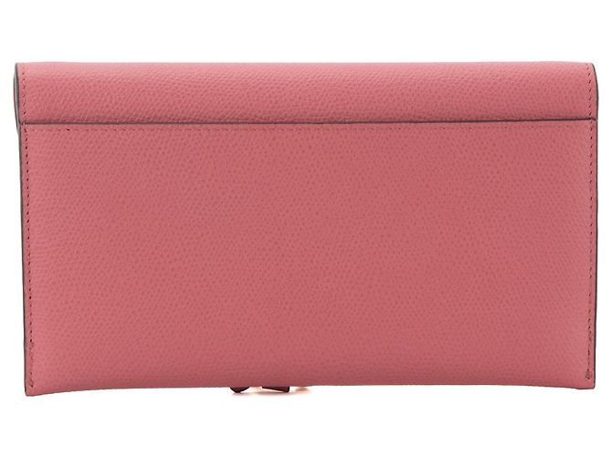 DIOR - Borsa Wallet On Chain Saddle in Pelle Grana Rosa - vista 3