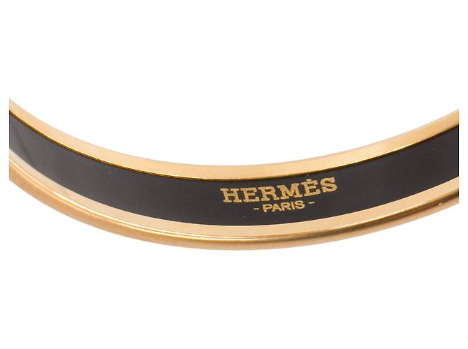 HERMÈS - Armreif 60 Seile Emaille Golden - Ansicht 4