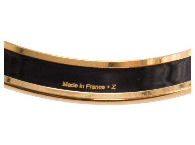 HERMÈS - Armreif 60 Seile Emaille Golden - Ansicht 5