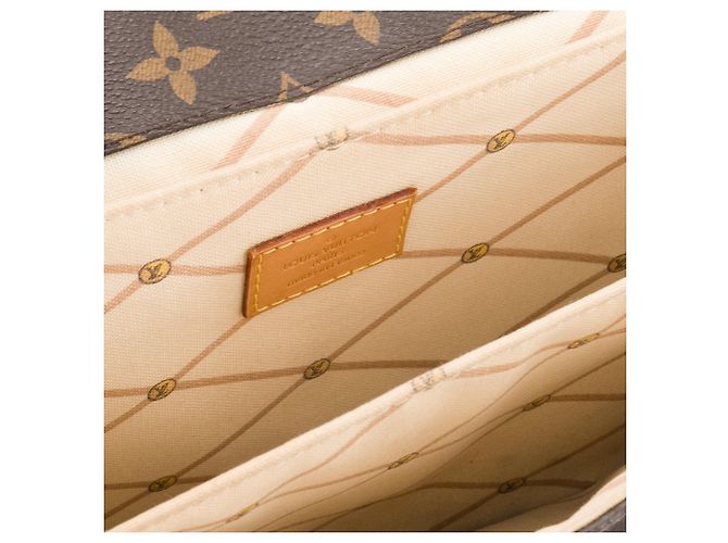 LOUIS VUITTON - Borsa a Spalla Métis Louis Vuitton in Tela Monogram Edizione Limitata Trunk Marrone - vista 10