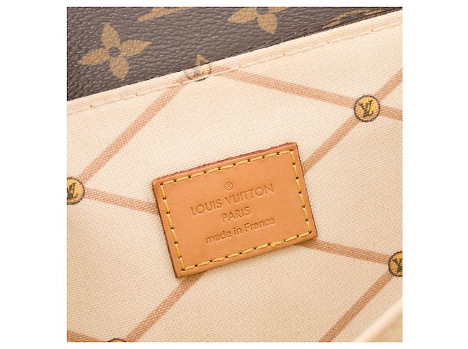 LOUIS VUITTON - Borsa a Spalla Métis Louis Vuitton in Tela Monogram Edizione Limitata Trunk Marrone - vista 9