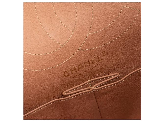 CHANEL - Borsa a tracolla 2.55 Chanel in pelle liscia marrone - vista 9