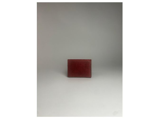 Vintage Givenchy Leather Card Holder Brown - view 10